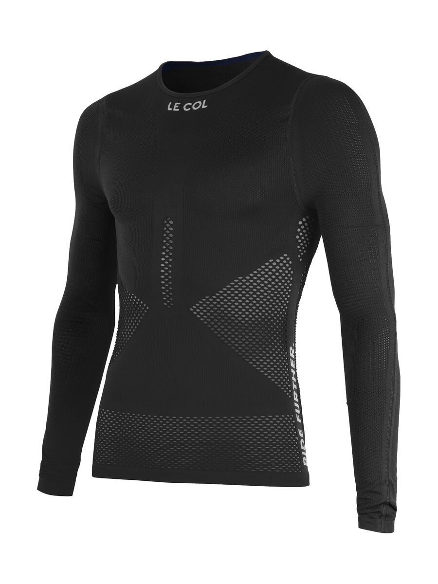 Le Col Unisex Pro Mesh Long Sleeve Base Layer, black - Bild 2