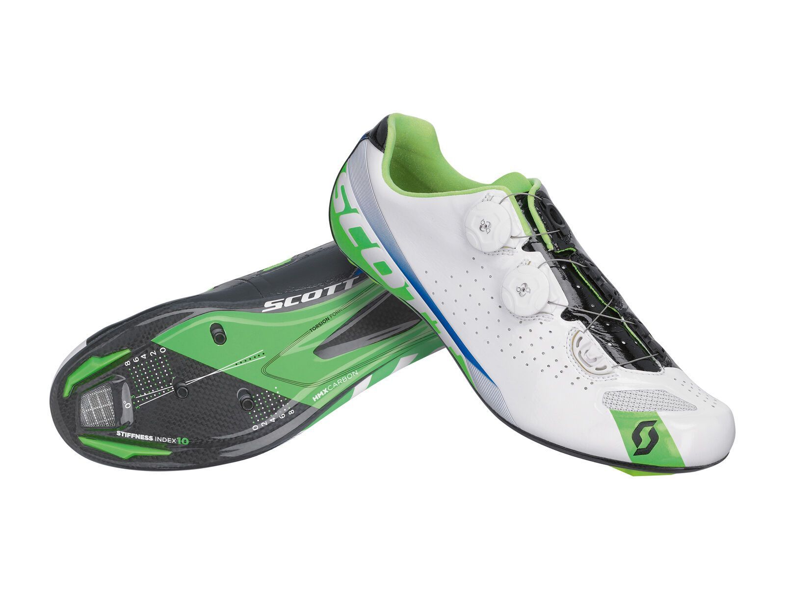 Scott Road Premium, white/green gloss - Bild 1