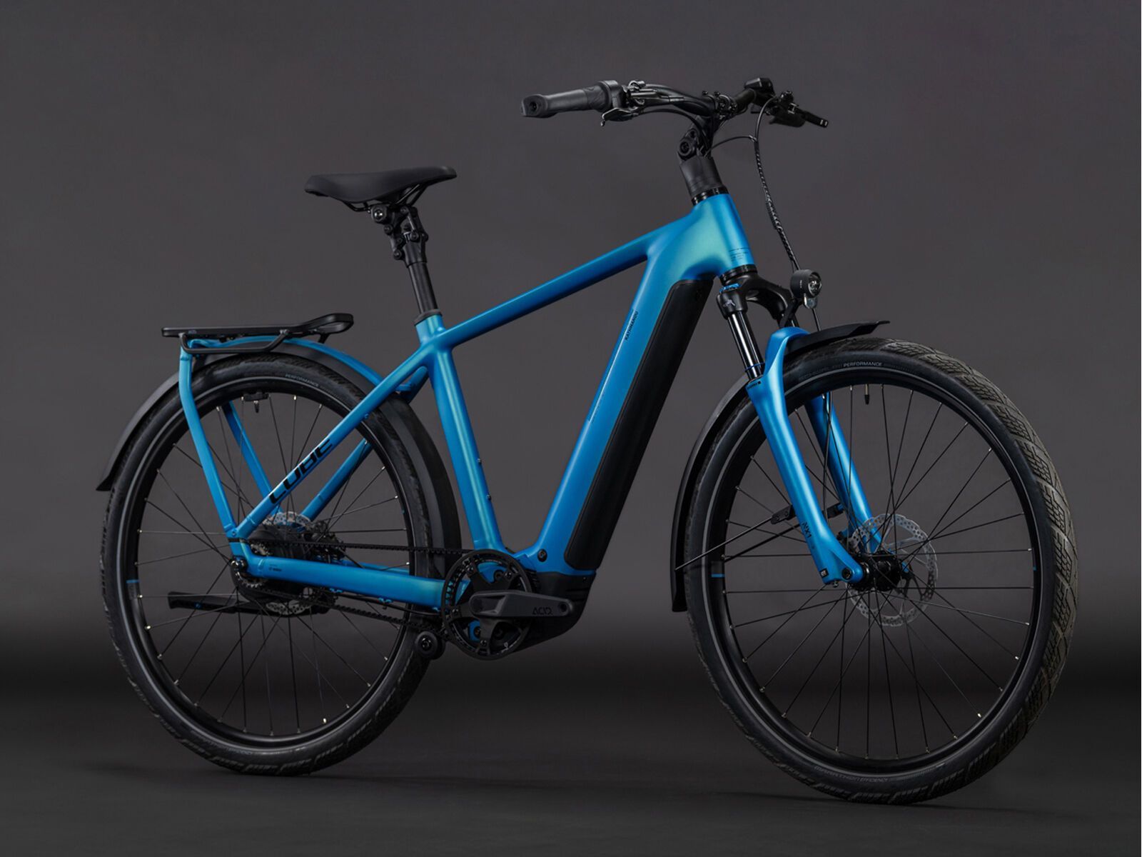 Cube Kathmandu Hybrid Comfort Pro 800, azure´n´black - Bild 2