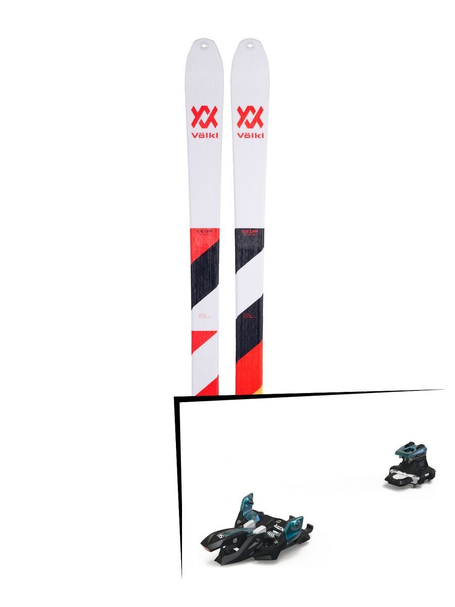 Set: Völkl VTA 88 2019 + Marker Alpinist 9 black/turquoise - Bild 1