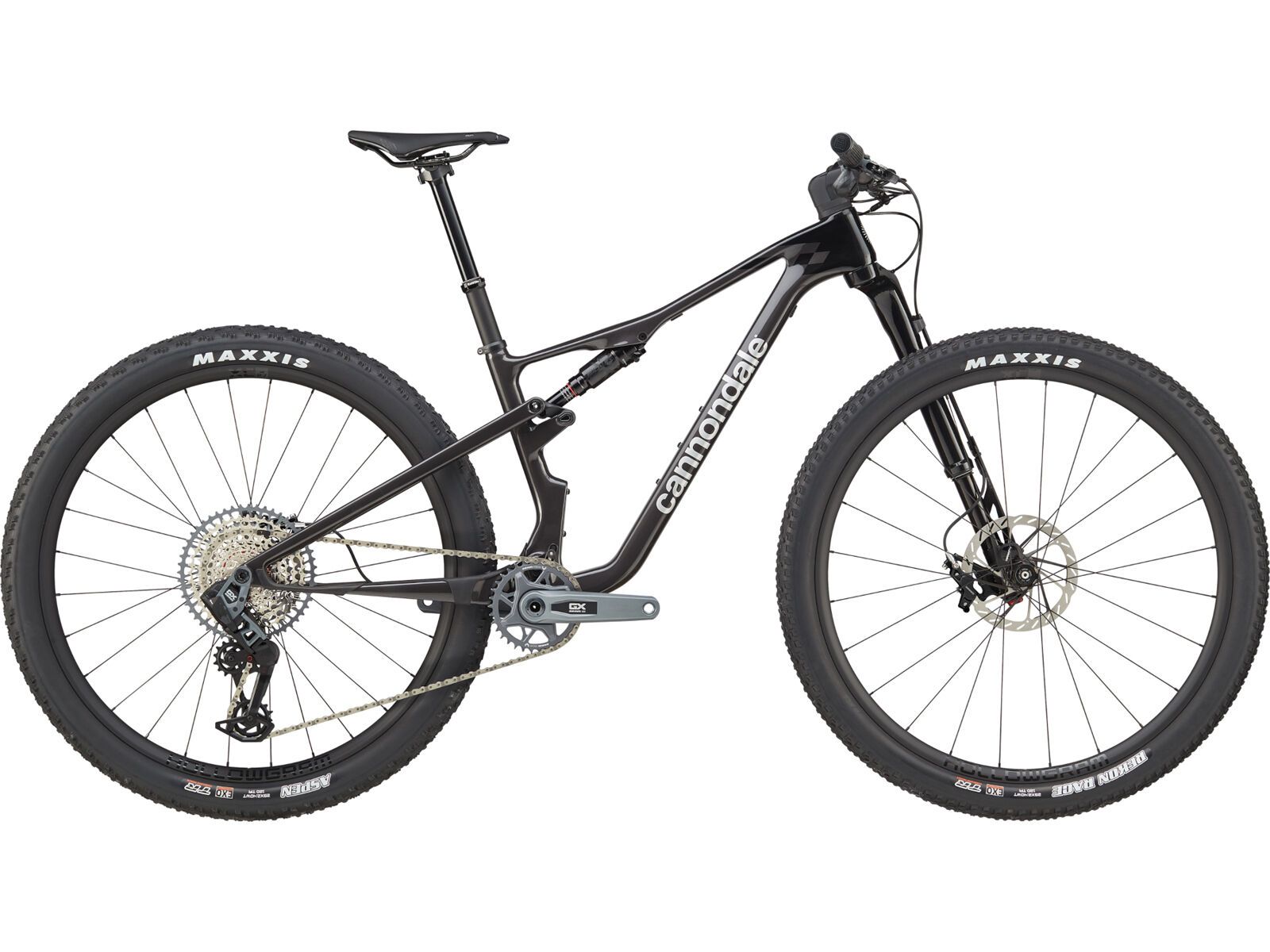 Cannondale Scalpel 2 Lefty, jet black, raw carbon - Bild 1
