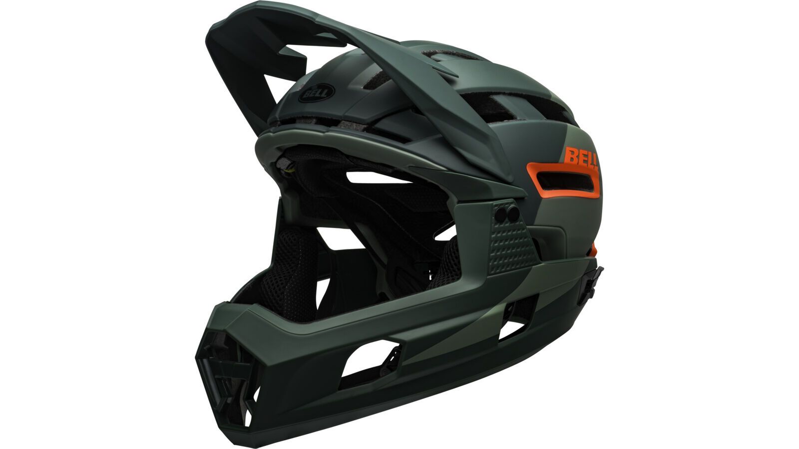 Bell Super Air R Spherical MIPS, matte/gloss green/infrared - Bild 1