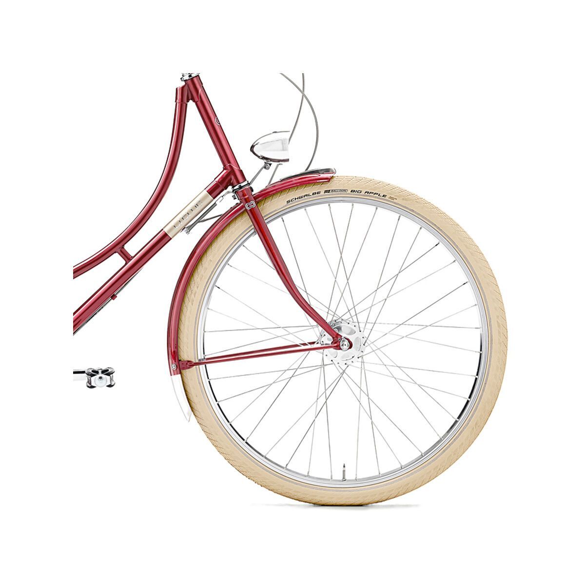 Creme Cycles Holymoly Doppio, deep red - Bild 5