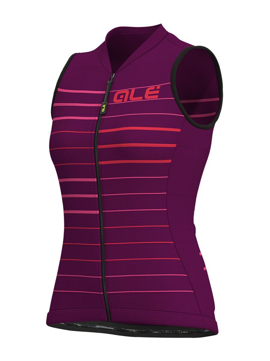 Ale Ergo Lady S/Less Jersey, purple-gerbera - Bild 1