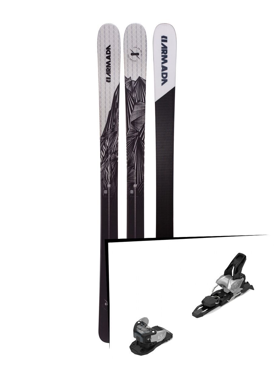 Set: Armada Invictus 99 Ti 2019 + Salomon Warden MNC 11 silver/black - Bild 1