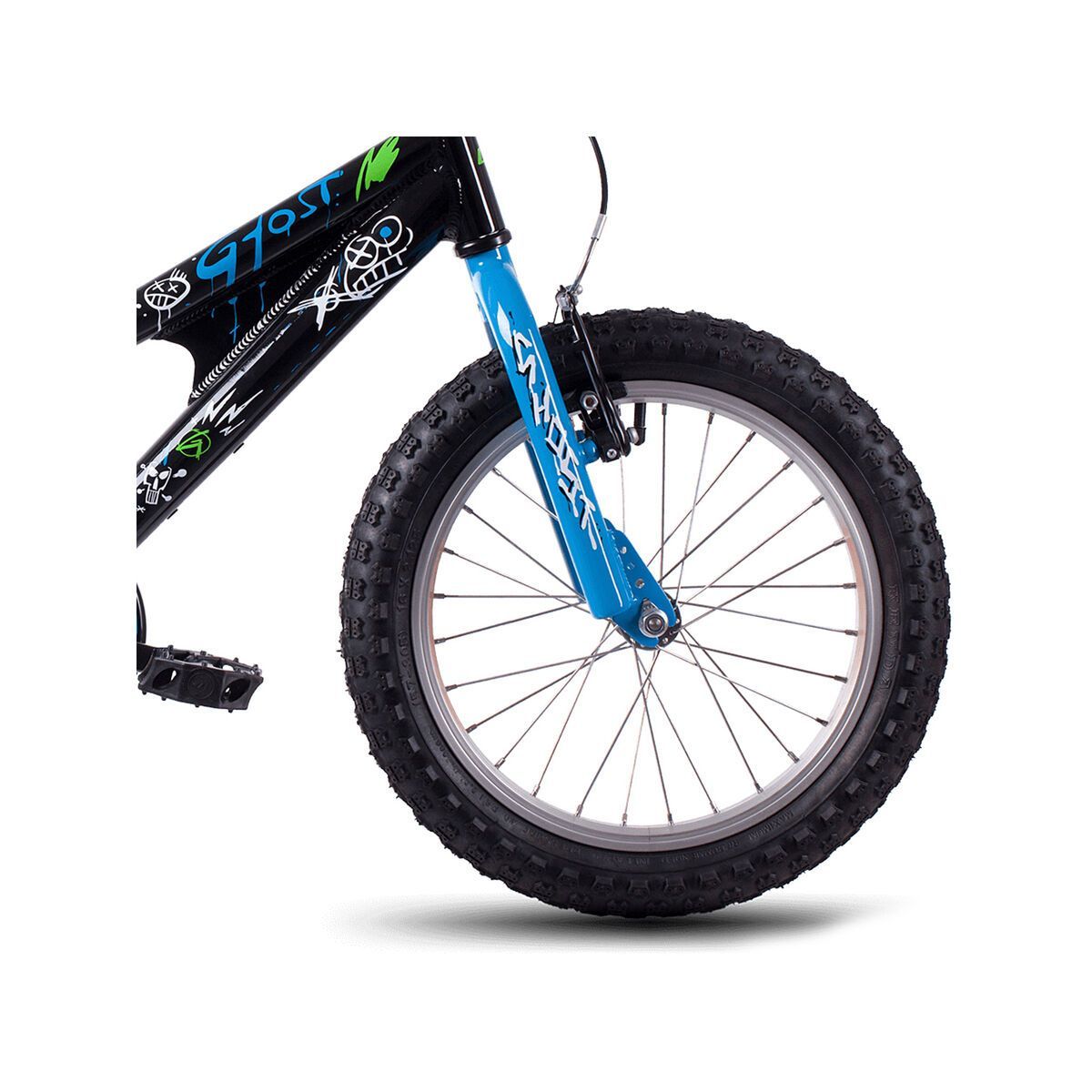 Ghost Powerkid AL 16, night black/riot blue/star white - Bild 2