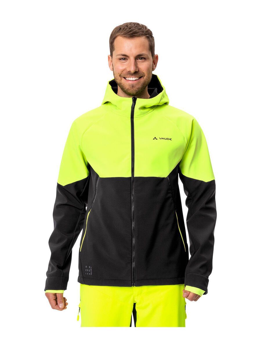 Vaude Men's Qimsa Softshell Jacket, neon yellow - Bild 7