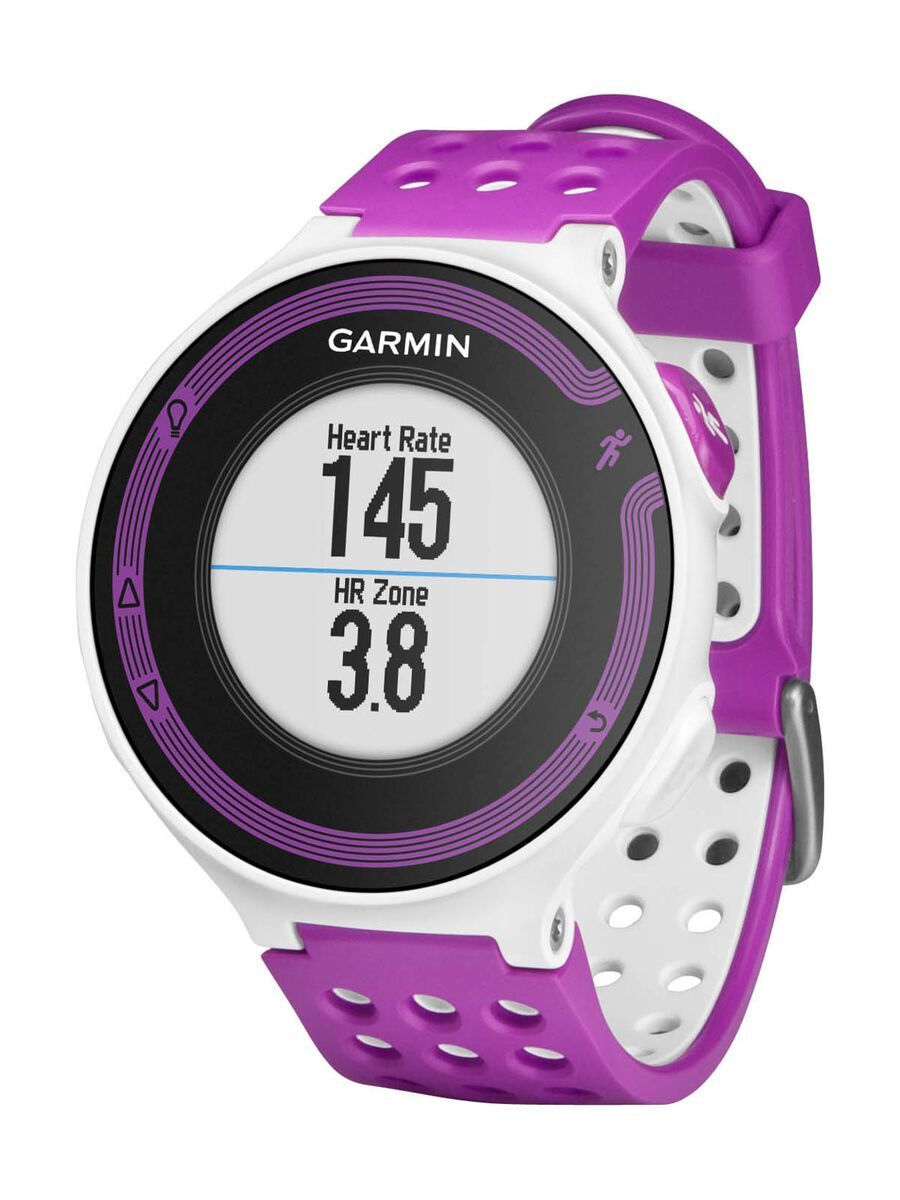 Garmin Forerunner 220 (mit Brustgurt), weiß/violett - Bild 1