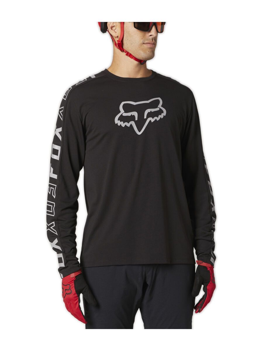 Fox Ranger Drirelease LS Jersey, black - Bild 1