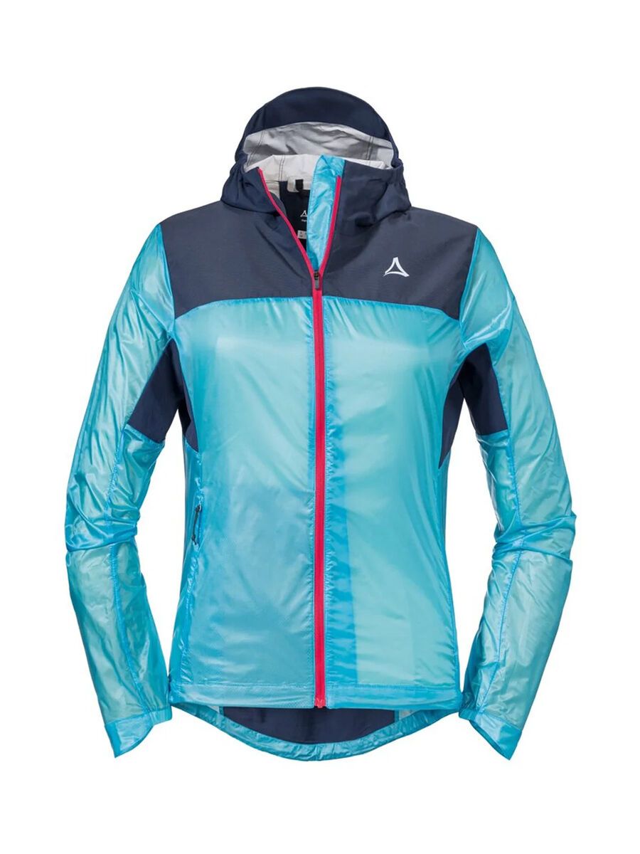 Schöffel Hybrid Jkt Flow Trail L, medium turquoise - Bild 1