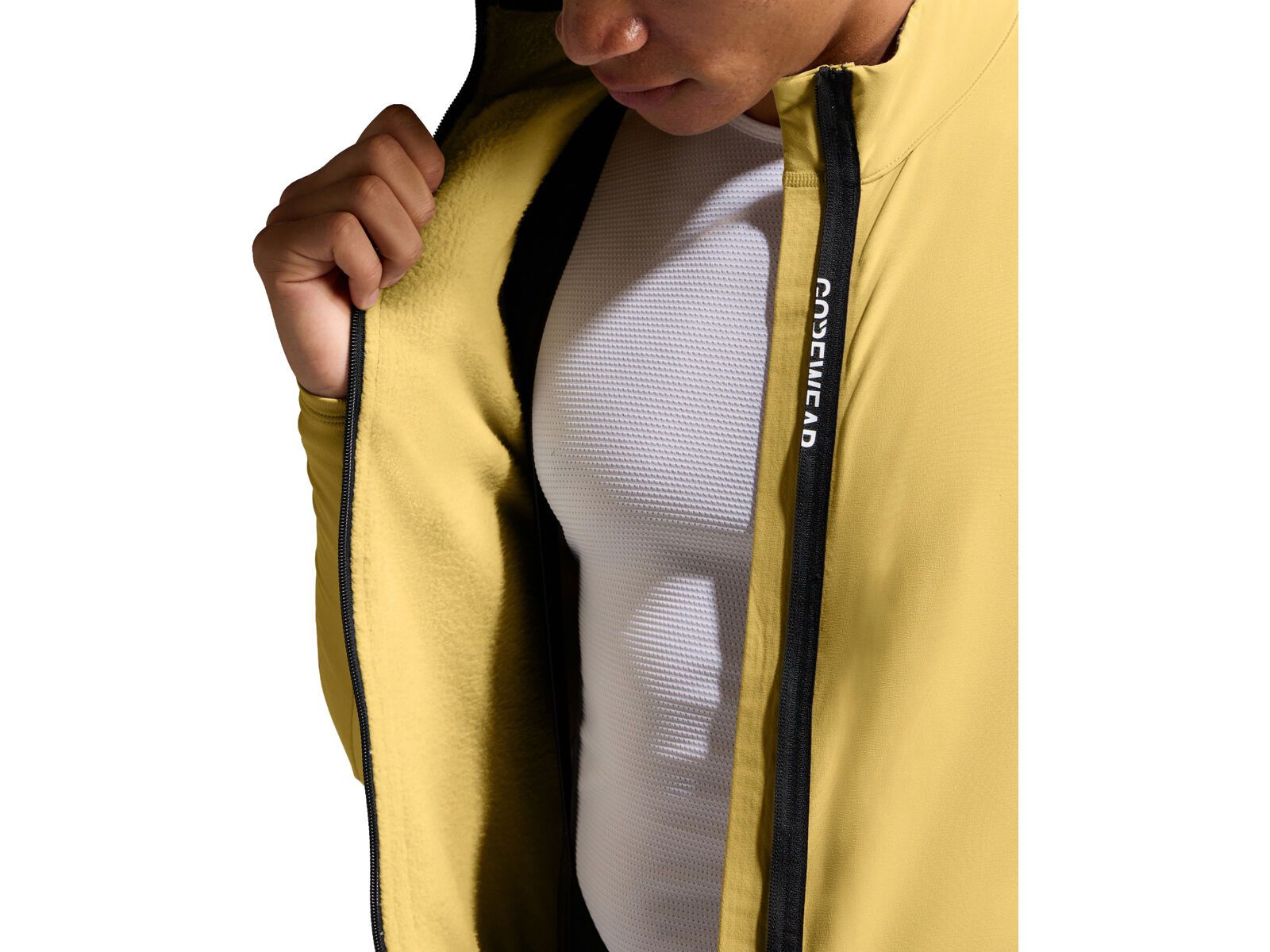 GOREWEAR Spinshift Thermo Langarm Trikot Herren, tuscan sand - Bild 4