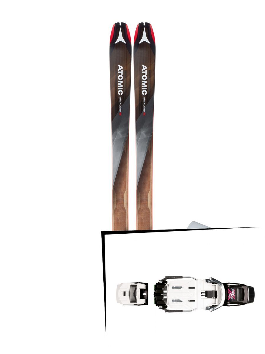 Set: Atomic Backland 95 + Hybrid Skin 95 2019 + Rottefella NTN Freeride - Bild 1