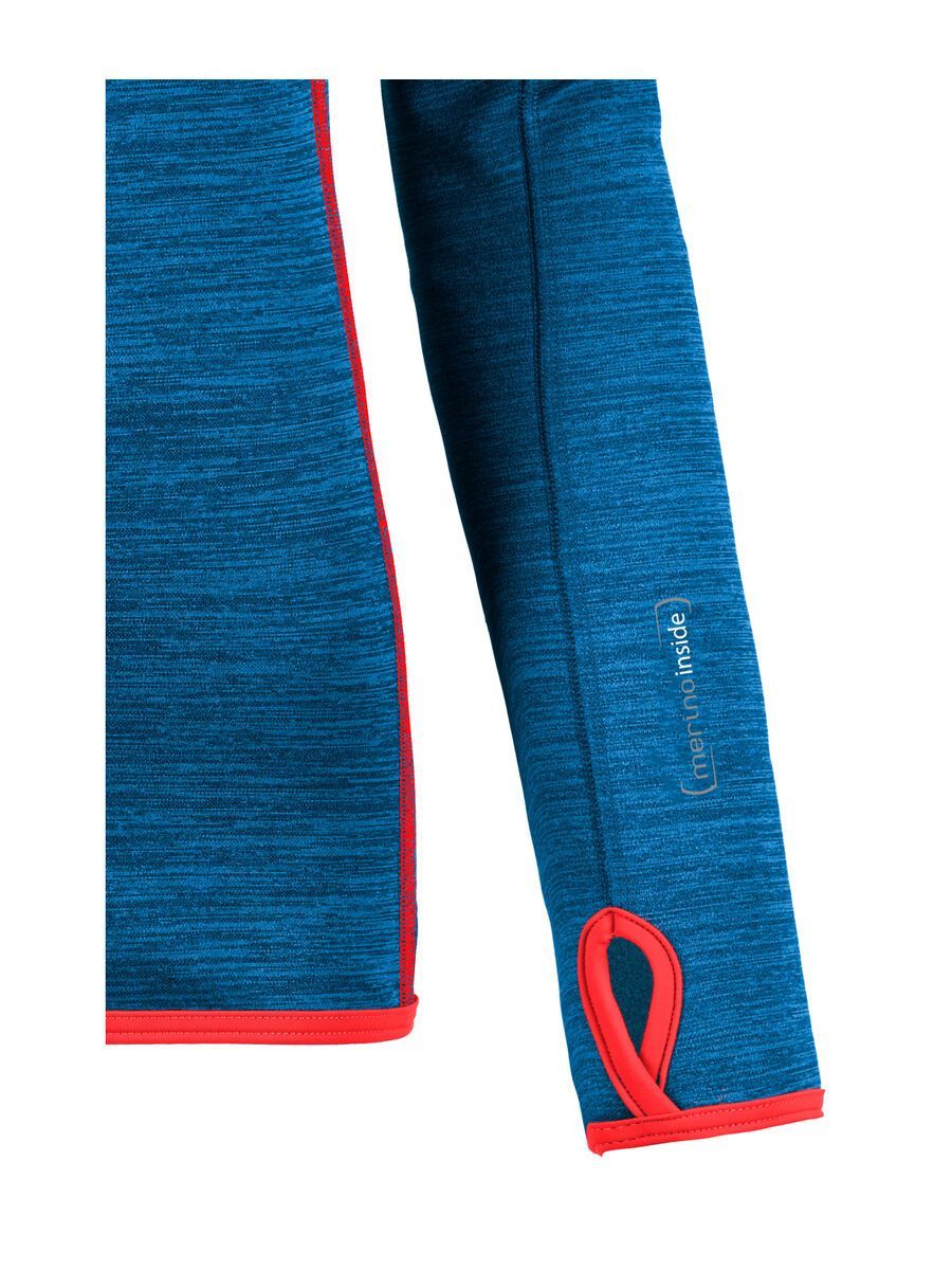 Ortovox Merino Fleece Melange Hoody W, navy blend - Bild 3
