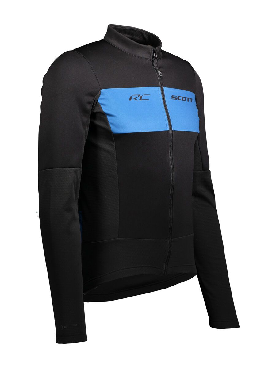 Scott RC Warm Hybrid WB Jacket, black/storm blue - Bild 2