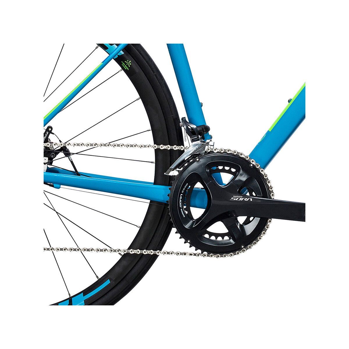 Cube Axial WLS Pro Disc, reefblue´n´green - Bild 3