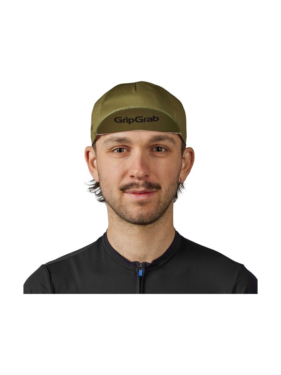 GripGrab Lightweight Summer Cycling Cap, olive green - Bild 2