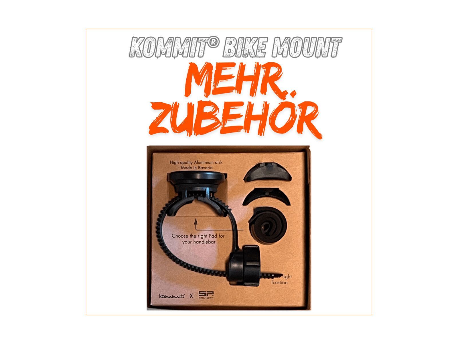 kommit Bike Mount, schwarz - Bild 8