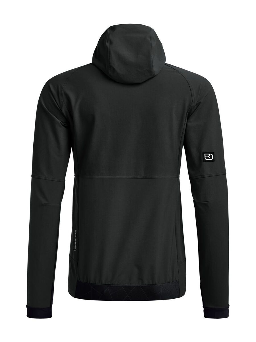 Ortovox Venet Softshell Hooded Jacket W, black raven - Bild 2