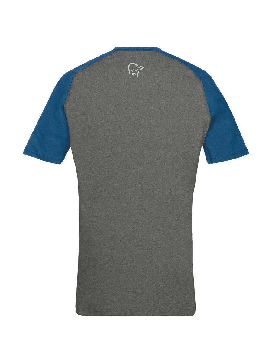 Norrona fjørå equaliser lightweight T-Shirt M's, mykonos blue/castor grey - Bild 2