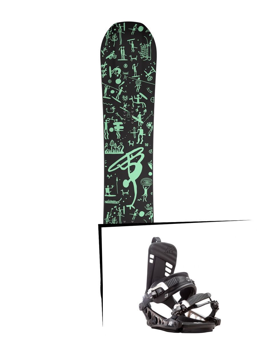 Set: Bataleon Airobic 2017 + K2 Cinch CTX (1728771S) - Bild 1