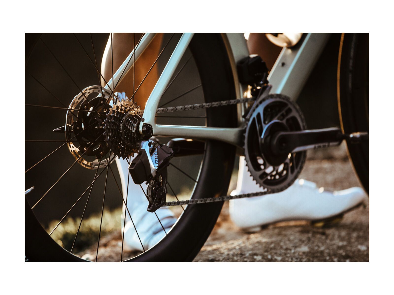 Cannondale SystemSix Hi-Mod Red eTap AXS, champagne - Bild 8