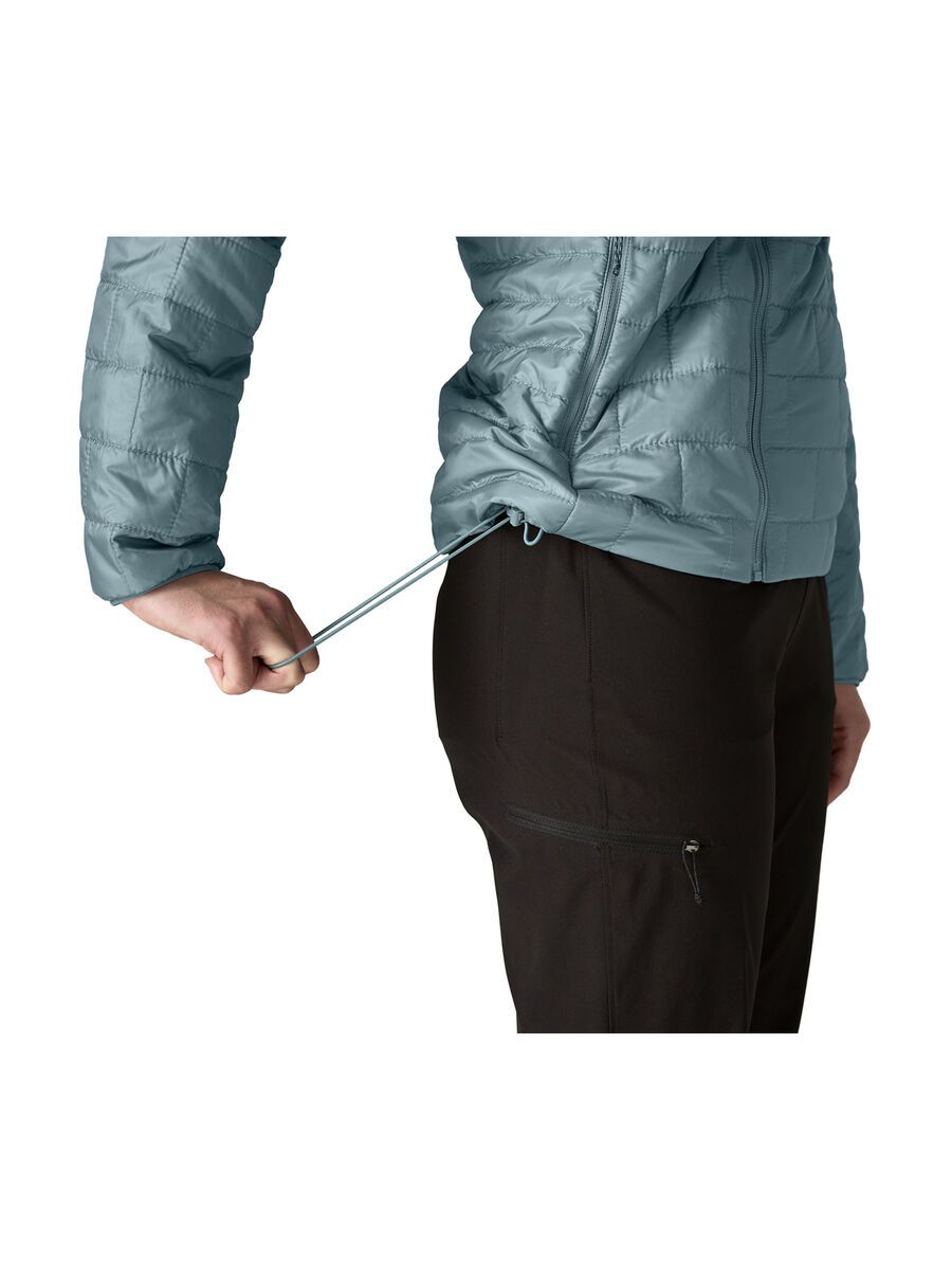 Patagonia Women's Nano Puff Hoody, blue sage - Bild 9