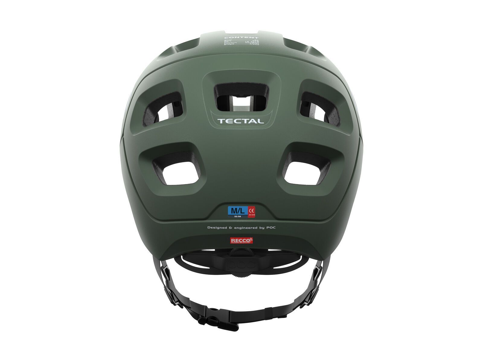 POC Tectal, epidote green metallic/matt - Bild 3