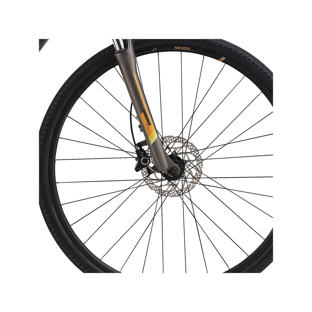 Specialized Crosstrail Elite Disc, satin gunmetal/orange/black - Bild 2