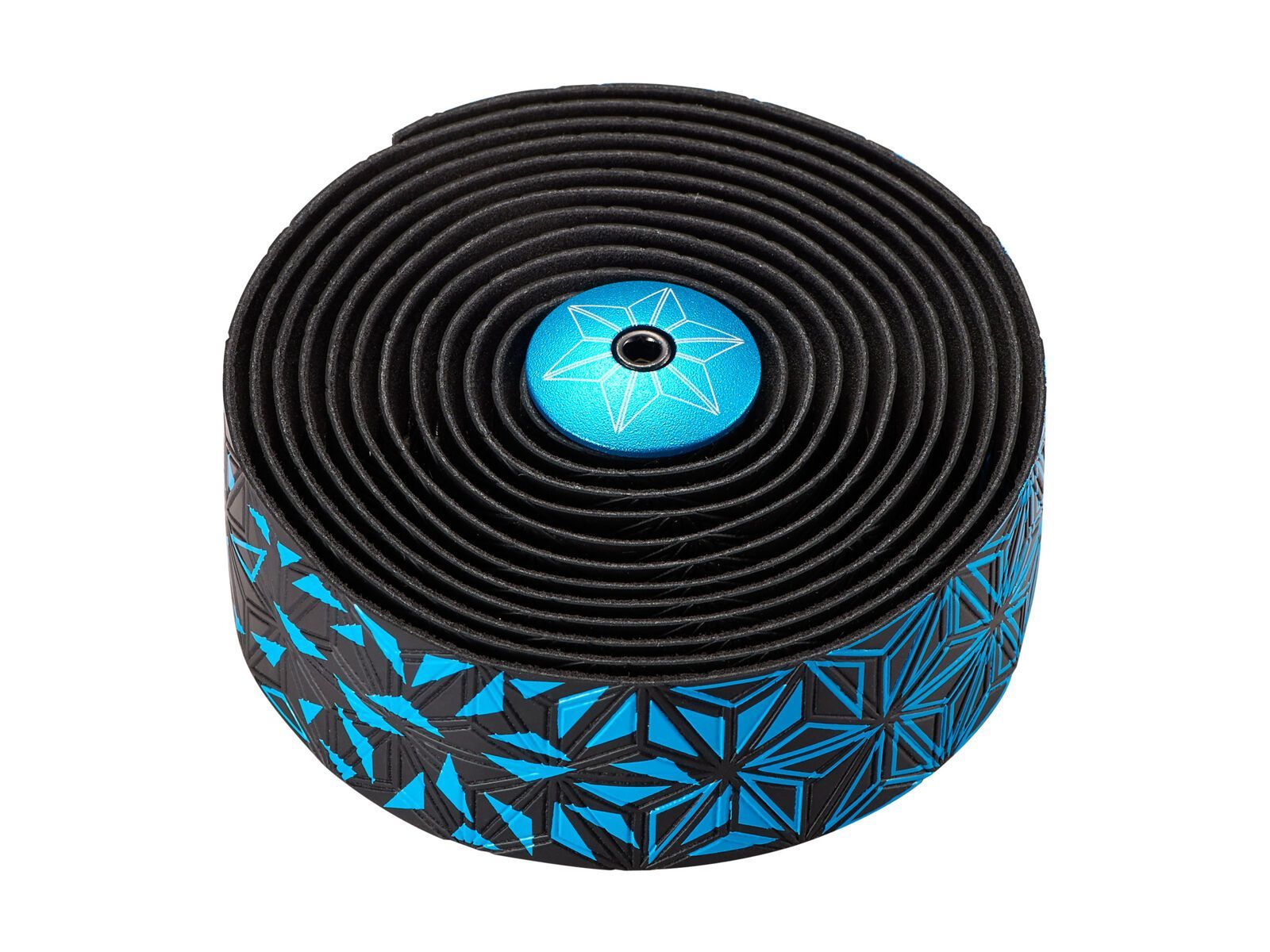 Supacaz Super Sticky Kush Star Fade Tape, neon blue/ano blue - Bild 3
