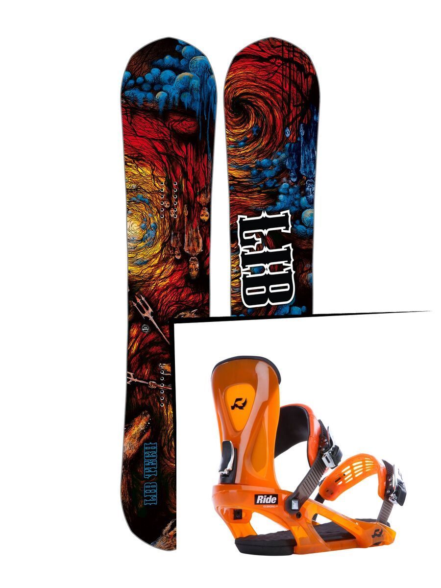 Set: Lib Tech From Hell Hot Knife 2017 + Ride KX (1178191S) - Bild 1