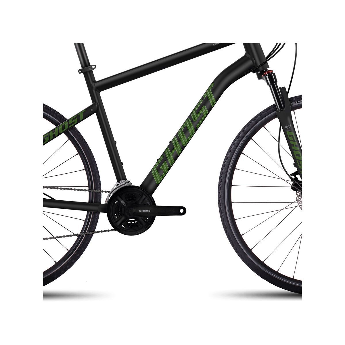 Ghost Square Cross 2, night black/riot green/urban grey - Bild 3