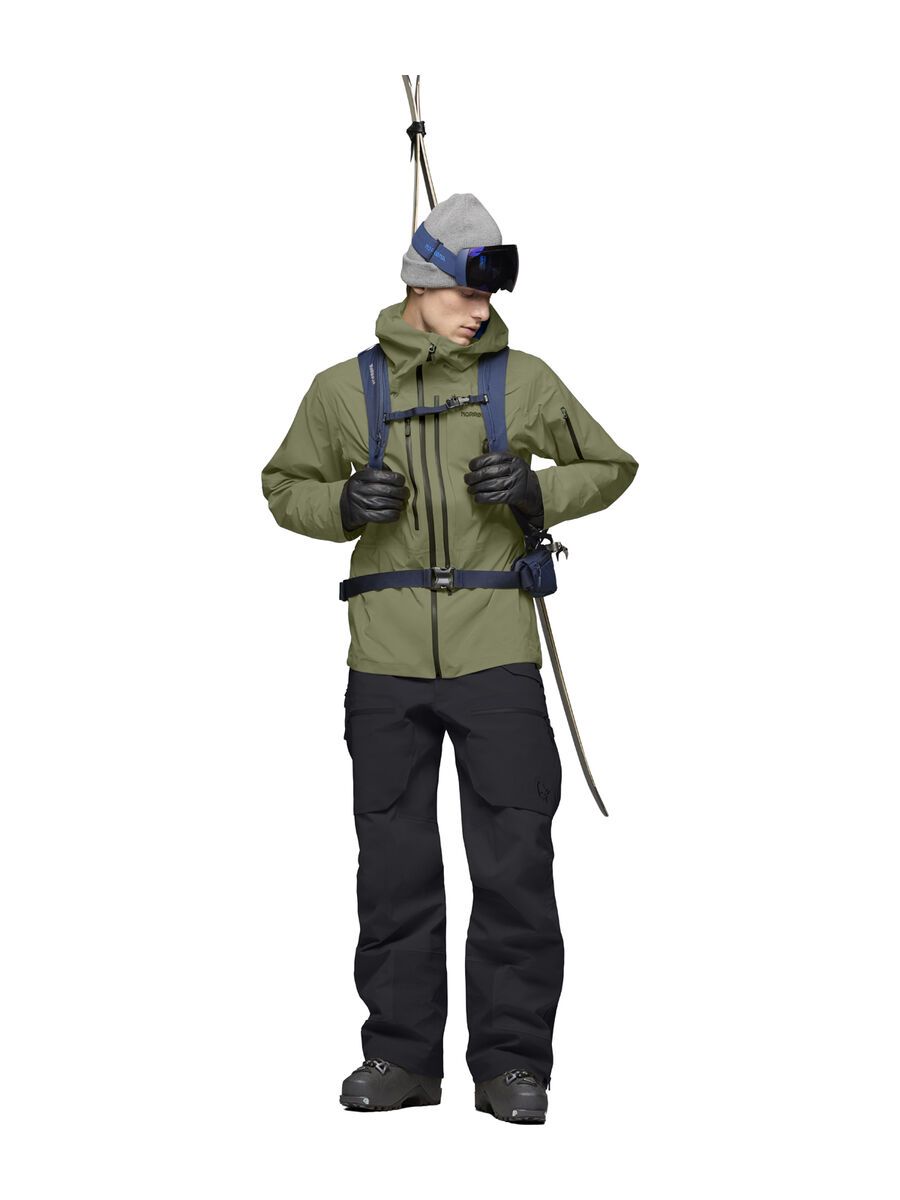 Norrona lofoten Gore-Tex Pro Jacket M's, deep lichen green - Bild 6