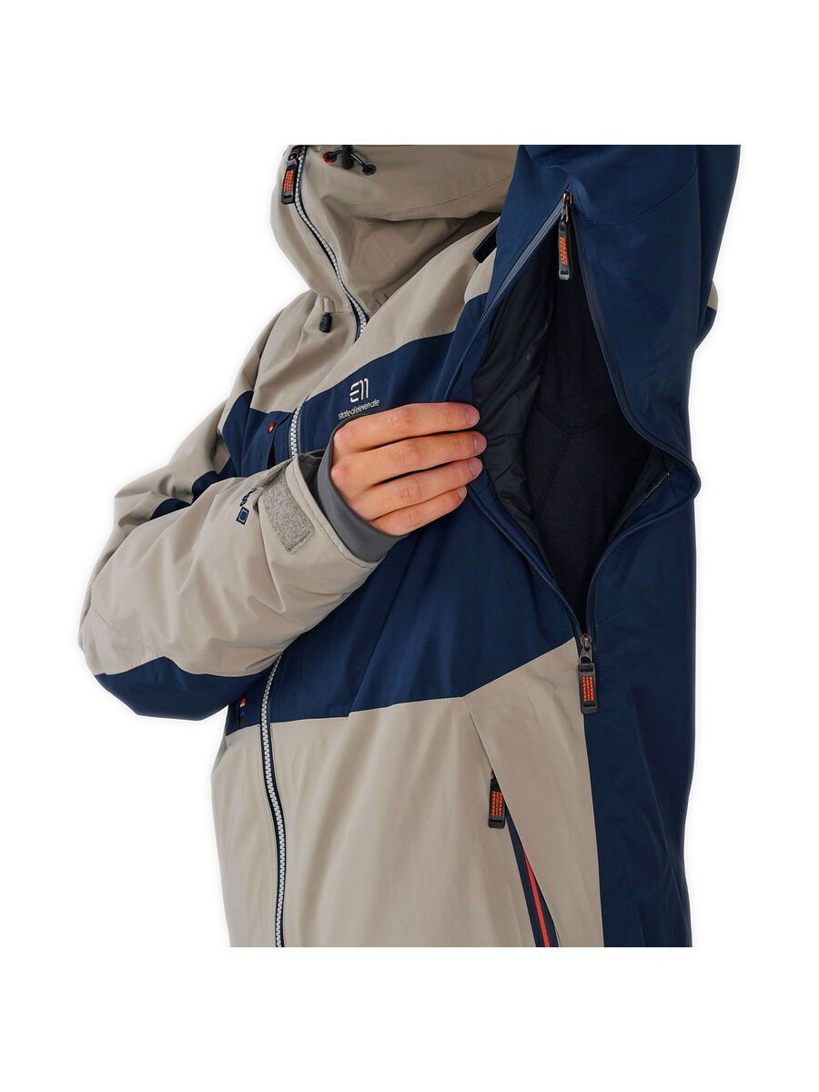 Elevenate Men's Creblet Jacket, vintage khaki - Bild 7