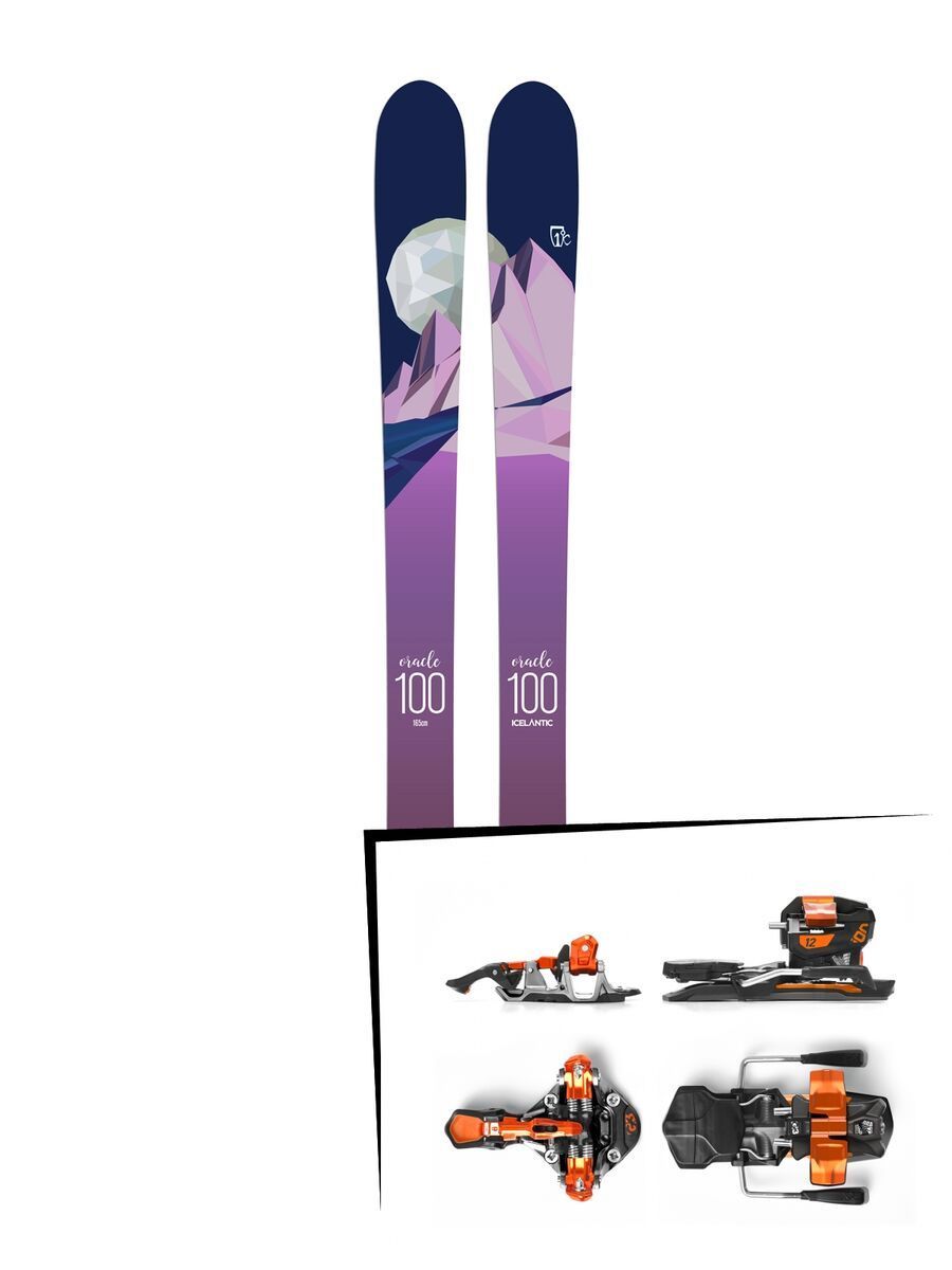 Set: Icelantic Oracle 100 2018 + G3 Ion 12 - Bild 1