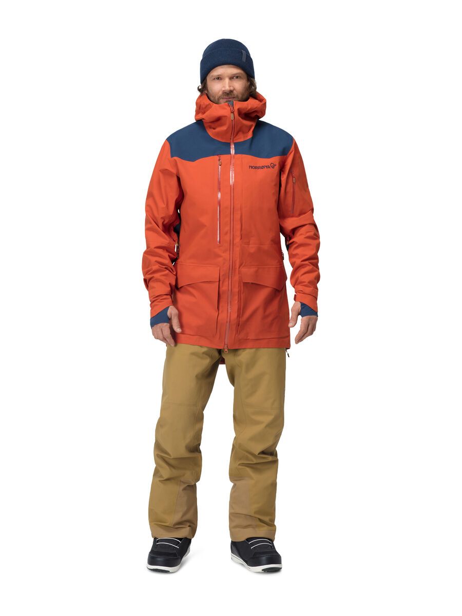Norrona tamok Gore-Tex Pro Jacket M's, rooibos tea - Bild 2