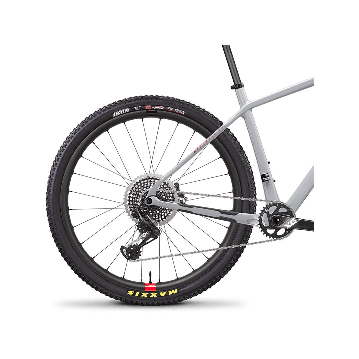 Santa Cruz Highball CC X01 Reserve 29, gloss grey and red - Bild 5