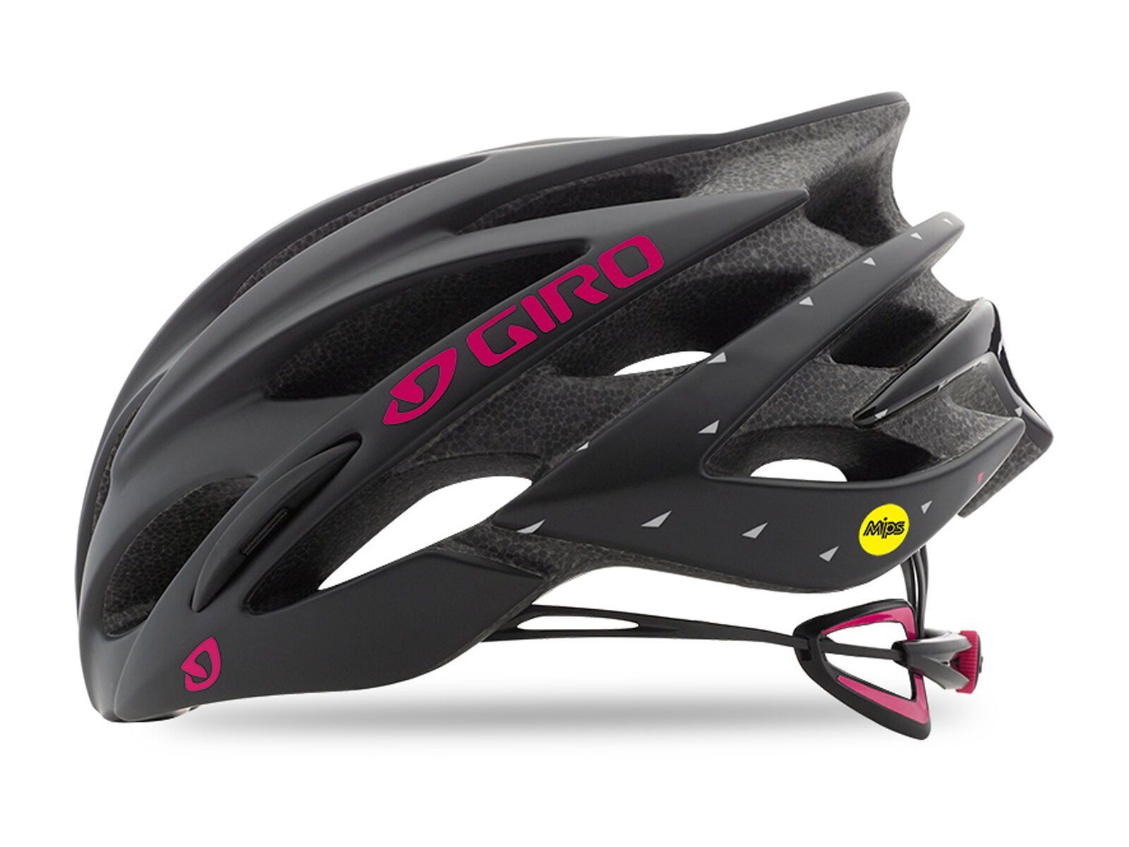 Giro Sonnet MIPS, mat black/bright pink - Bild 2