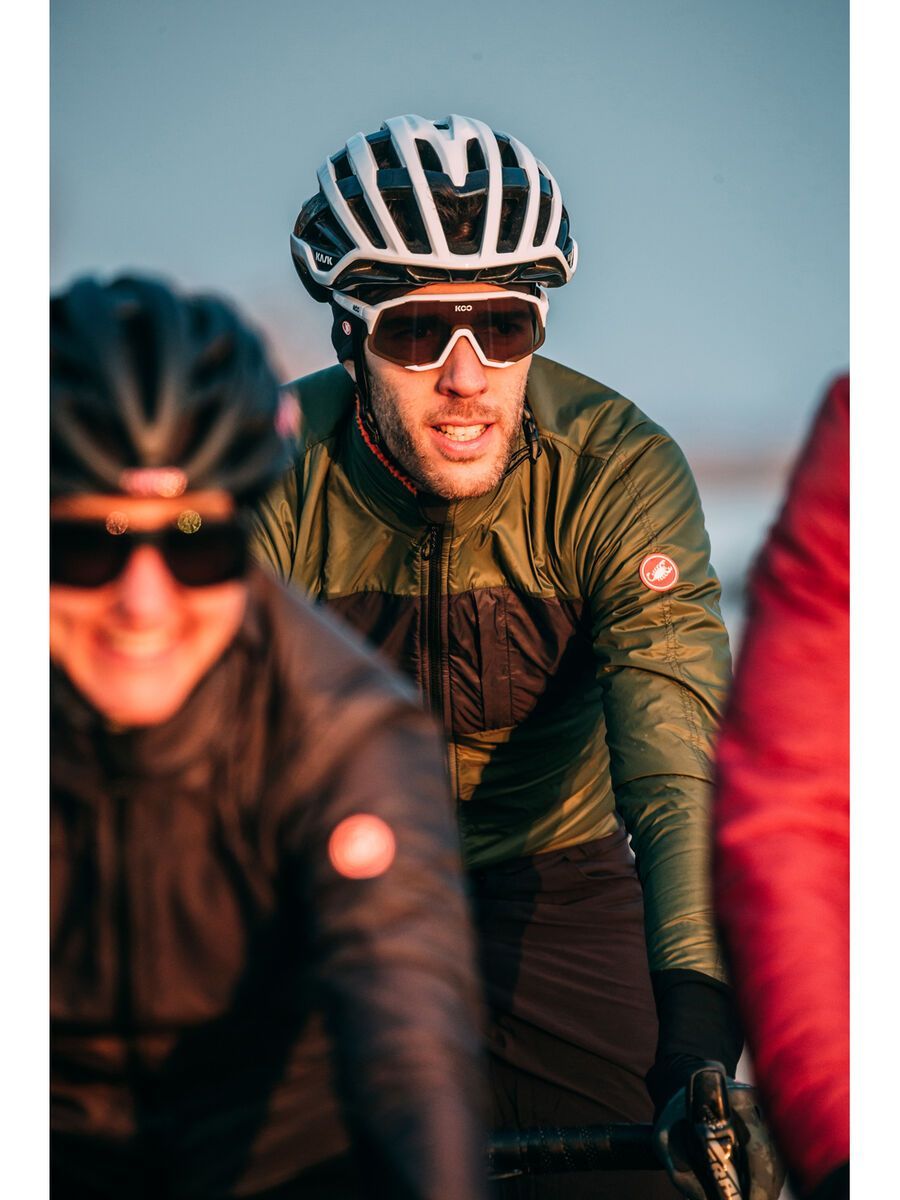 Castelli Unlimited Puffy Jacket, military green/dark gray - Bild 15