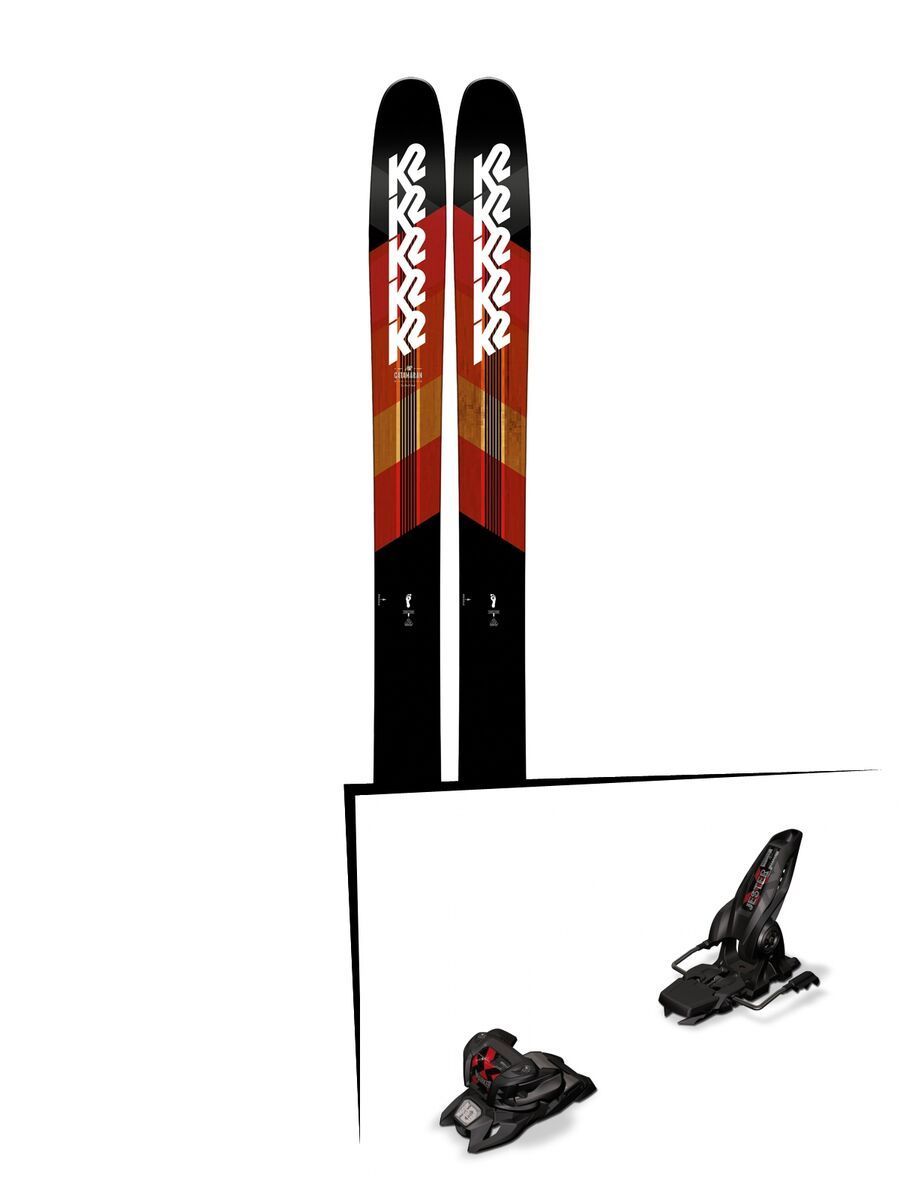 Set: K2 SKI Catamaran 2019 + Marker Jester 16 ID black - Bild 1