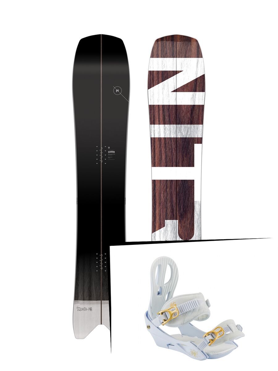 Set: Nitro Squash Womens 2019 + Nitro Rythm white gold - Bild 1