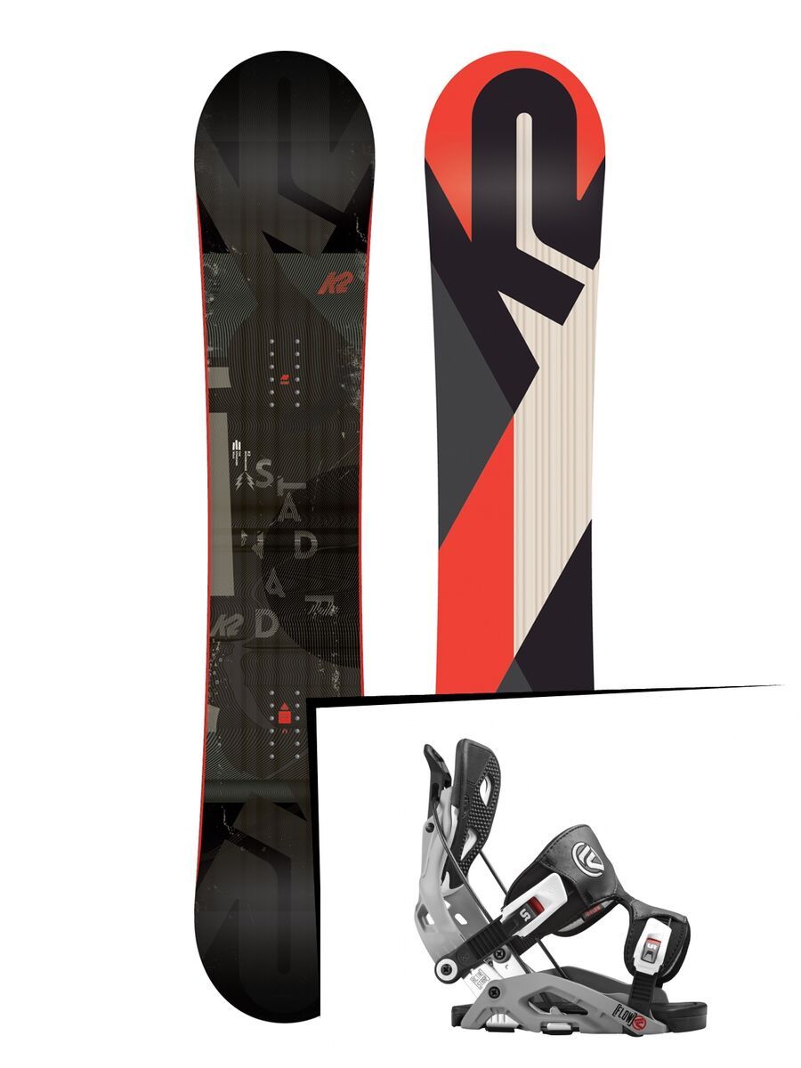 Set: K2 Standard Wide 2018 + Flow Fuse grey - Bild 1