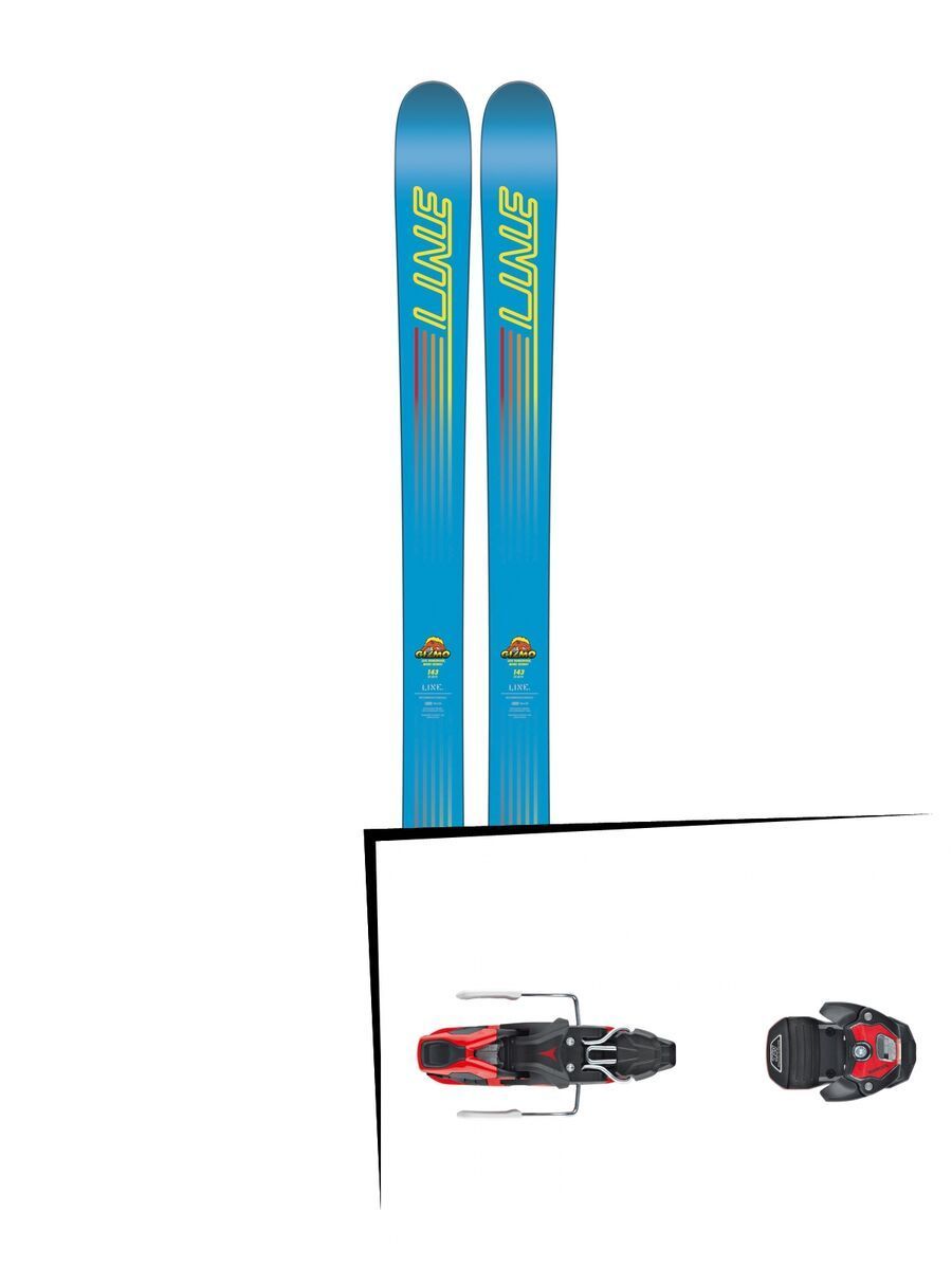 Set: Line Gizmo 2018 + Atomic Warden MNC 11 black/red - Bild 1