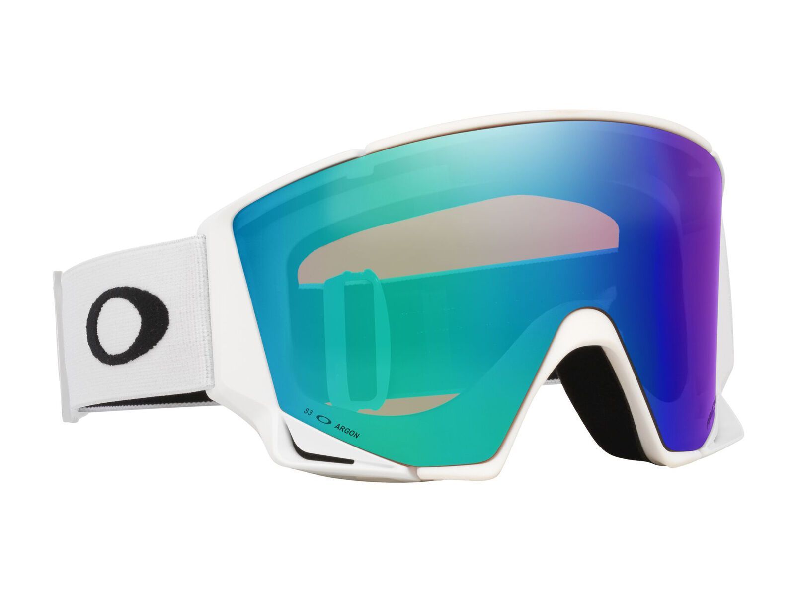 Oakley Flow Scape L, Prizm Snow Argon Iridium & Iced / matte white - Bild 12