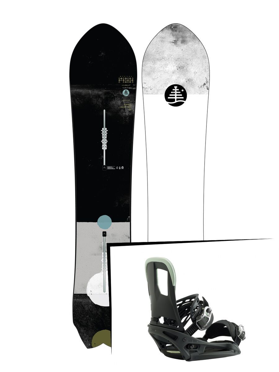 Set: Burton Family Tree Mystery Fish 2019 + Burton Cartel EST salty shark - Bild 1
