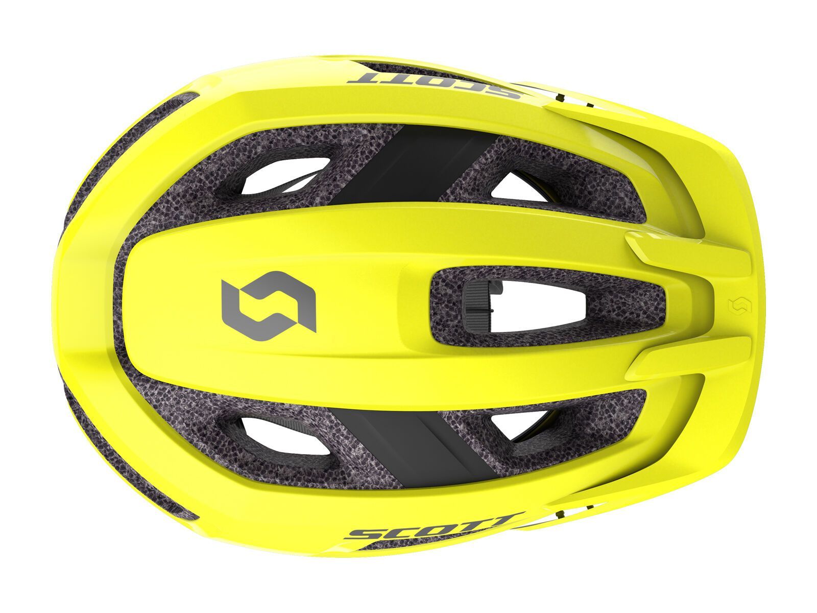 Scott Groove Plus Helmet, radium yellow - Bild 4