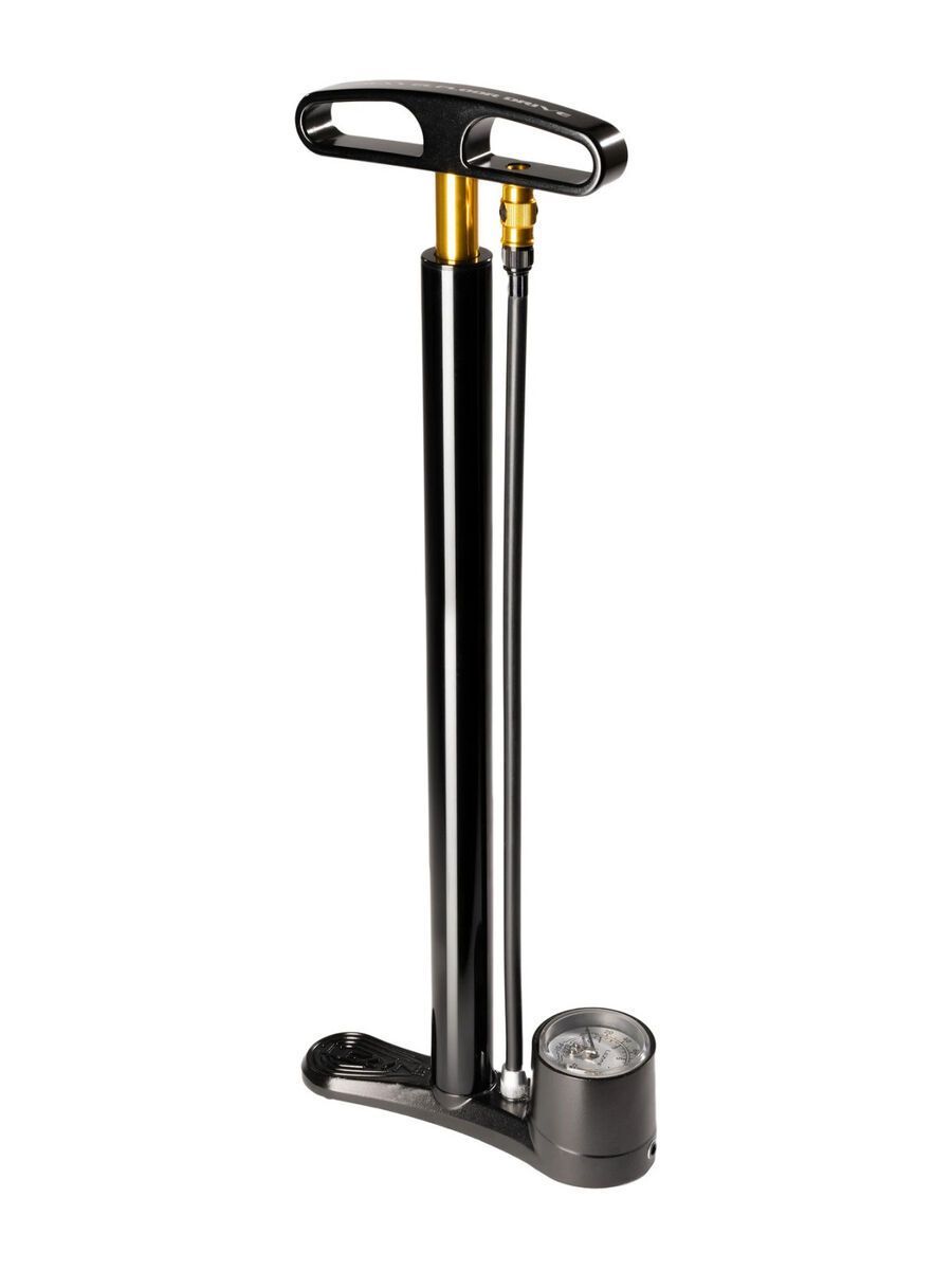 Lezyne CNC Travel Floor Drive, schwarz glänzend - Bild 1