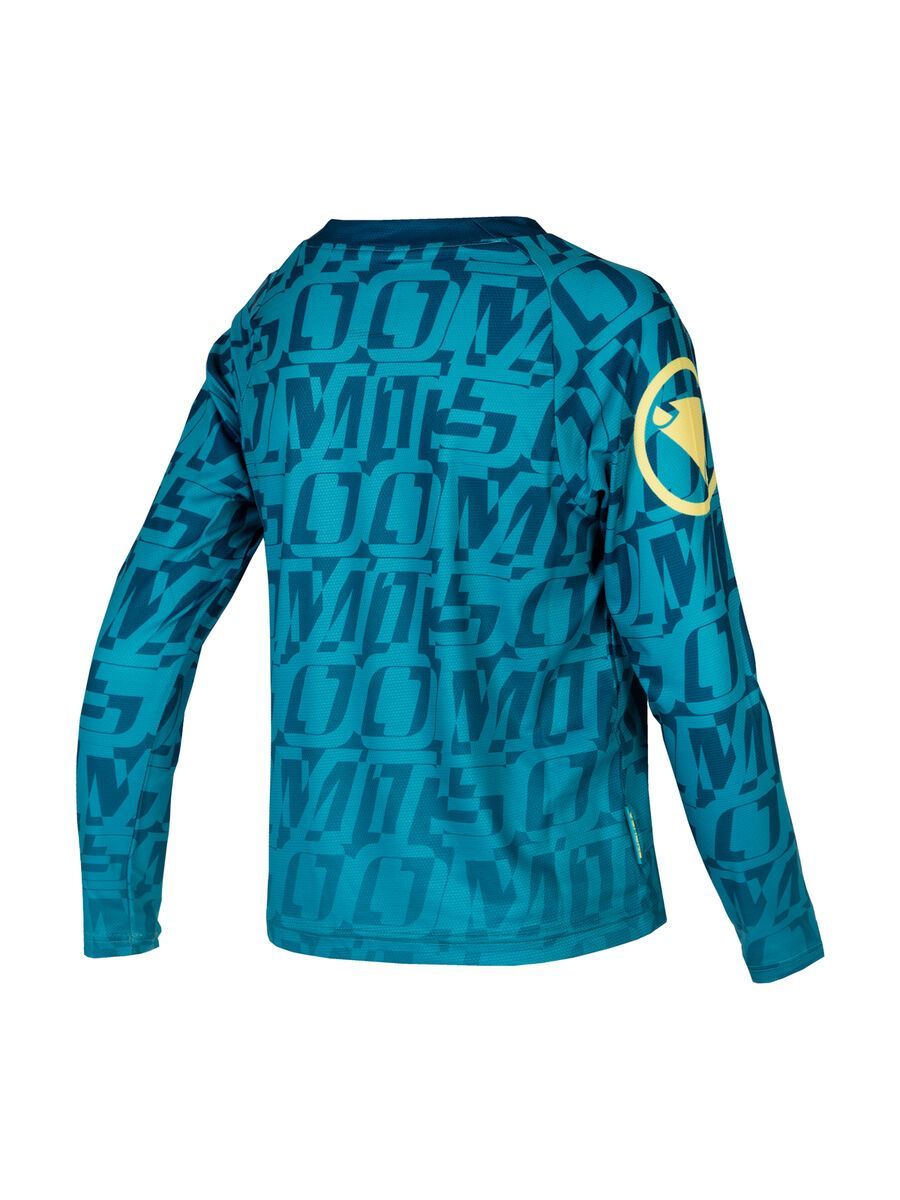 Endura Kinder MT500 Print Trikot LTD (langarm), blaubeere - Bild 2