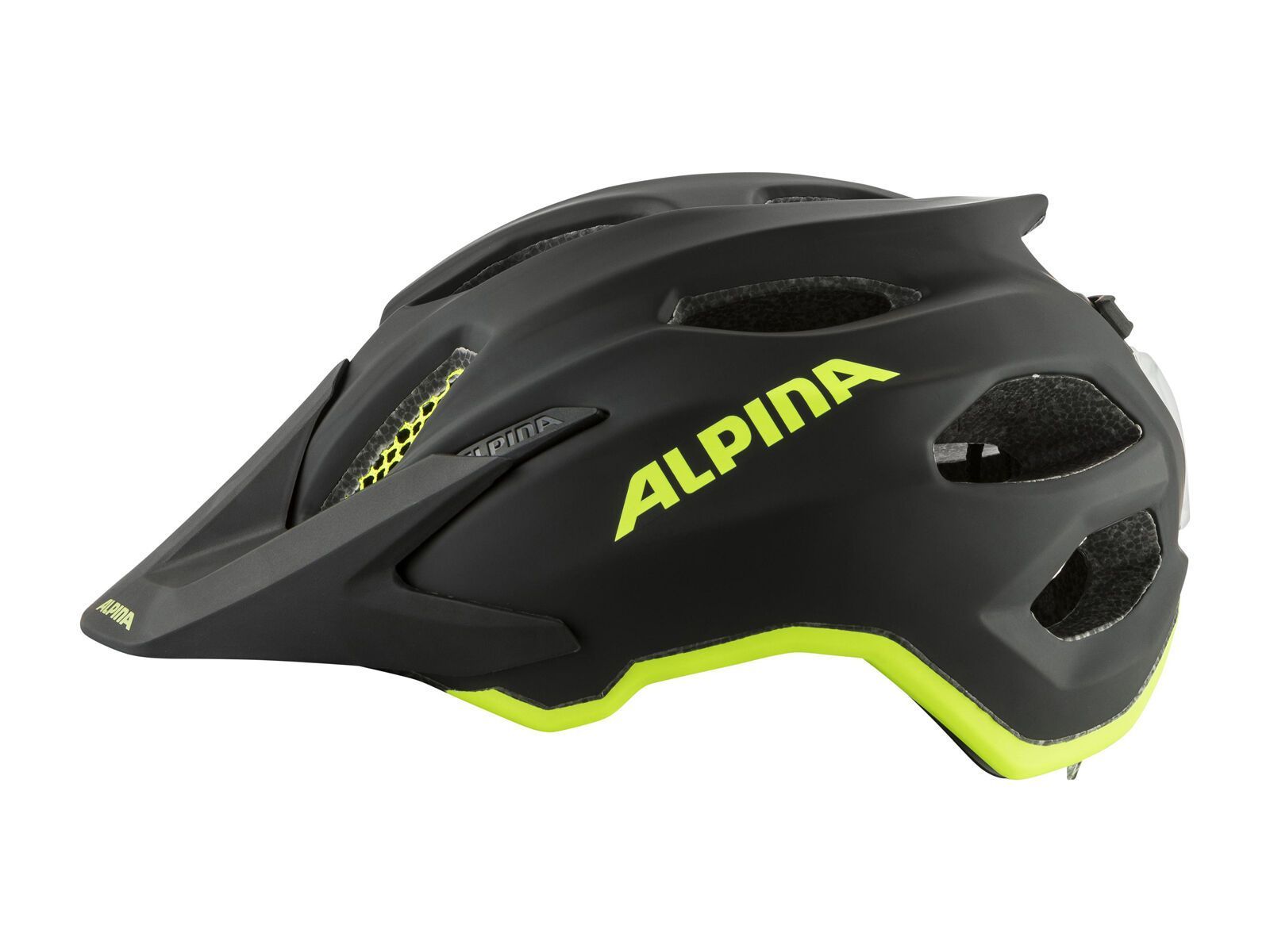 Alpina Carapax Jr. Flash, black-neon yellow matt - Bild 2