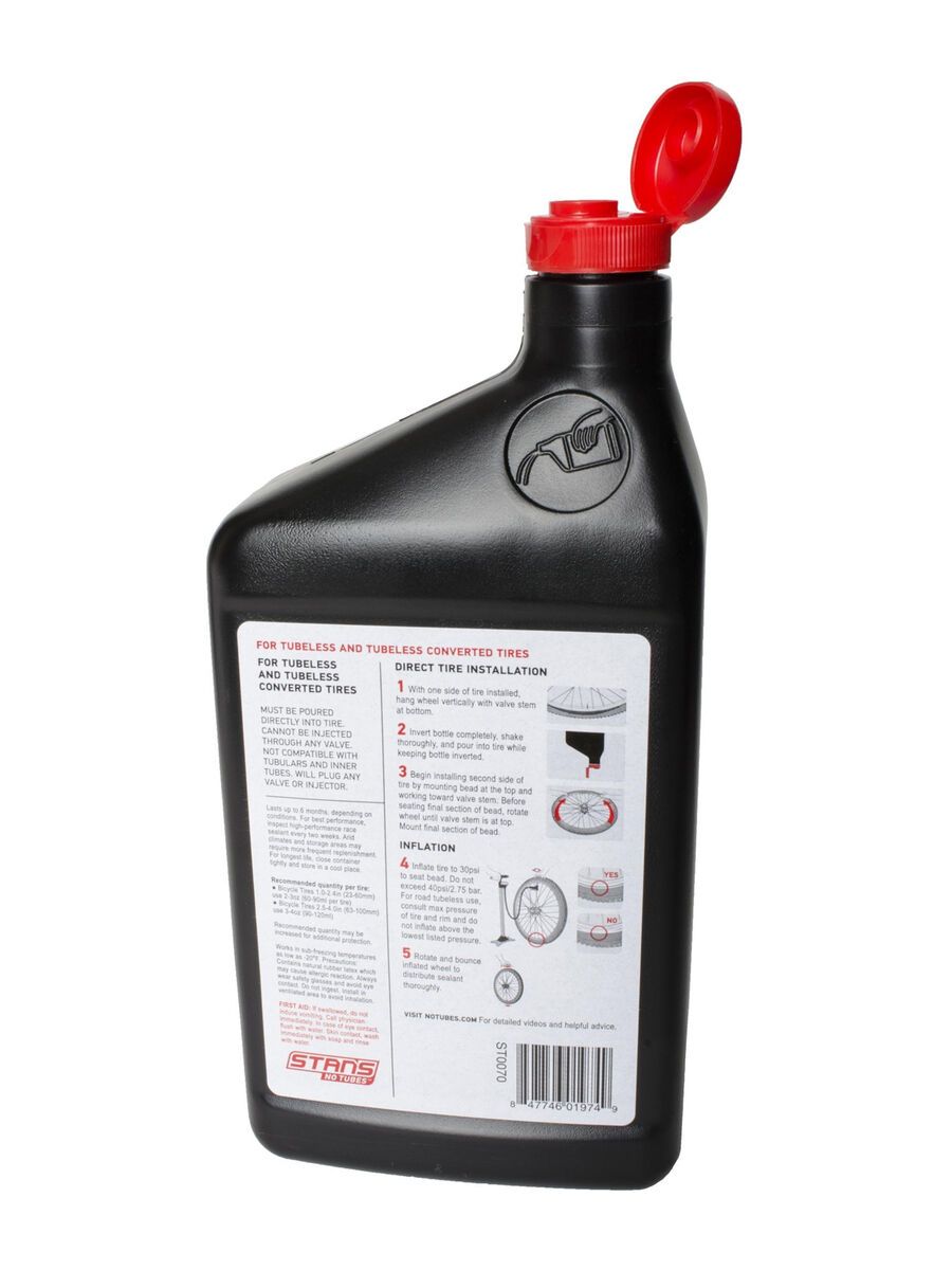 Stan's NoTubes Race Sealant Quart - 946 ml - Bild 2