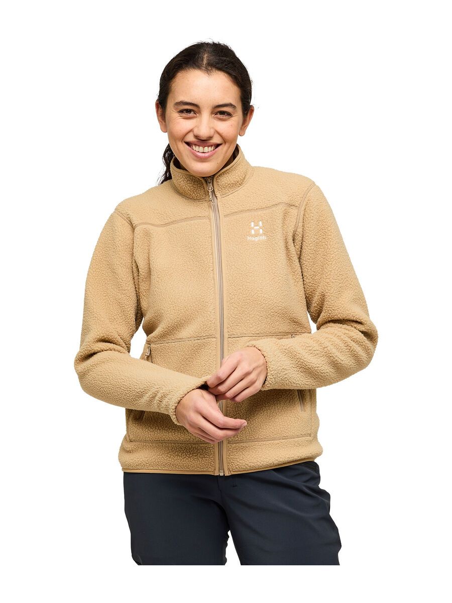Haglöfs Mossa Pile Jacket Women, sand - Bild 7